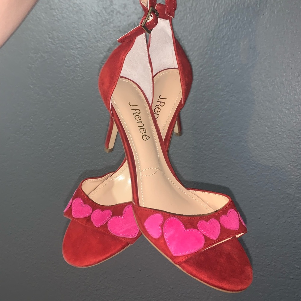 J Renee Heart Valentine Heels